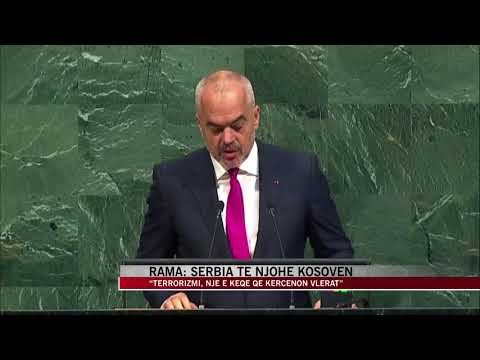 Rama flet në Asamblenë e Përgjithshme të OKB-së - News, Lajme - Vizion Plus
