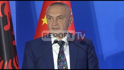 Report TV - Presidenti Meta: Kina vend mik e partner i rëndësishëm tregtar
