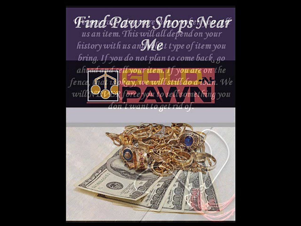 Find Pawn Shops Near Me
