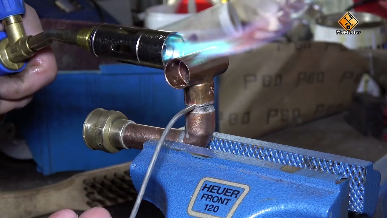 Wasseranschluss verlegen / Wasserhahn an Kupferrohr anschließen - so geht's!