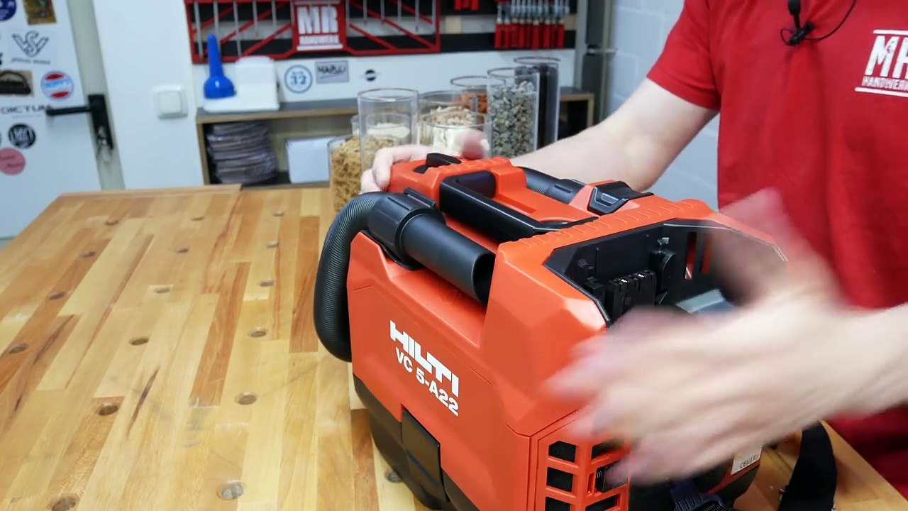 Der NEUE Akku Staubsauger HILTI VC 5-A22    Was kann er wirklich ? EXTREM TEST !