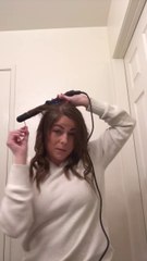 5-minute simple and Quick Curls hair tutorial