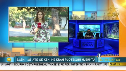 Aldo Morning Show/ Burri godet me grushta dhe shqelma bashkeshorten (27.09.17)