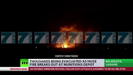 SHPERTHEN NJE DEPO GJIGANDE ARMESH NE UKRAINE - News, Lajme - Kanali 11