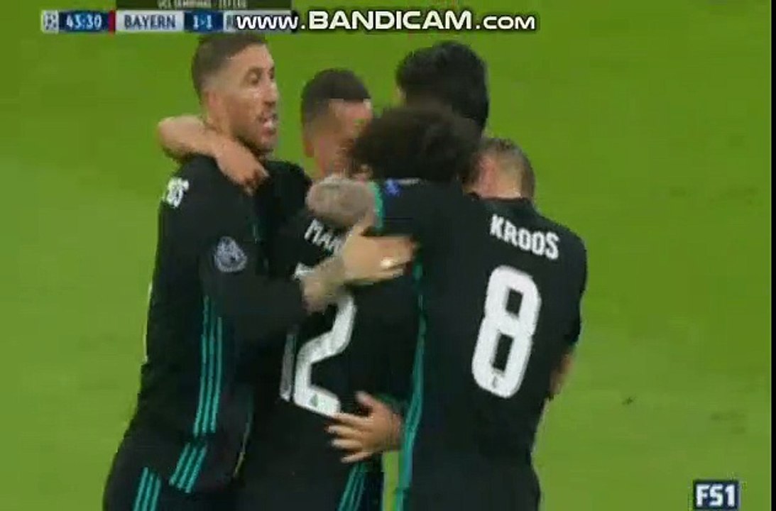 Bayern Munich 1-1 Real Madrid Marcelo Super Goal HD