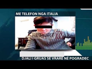 Report TV - Djali: Më vrau nënën, po të ishte ligji babai të dënohej me vdekje