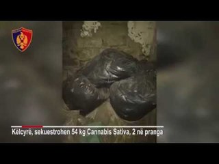 Tải video: Ora News - Sekuestrohen 54 kg kanabis, dy të arrestuar në Këlcyrë