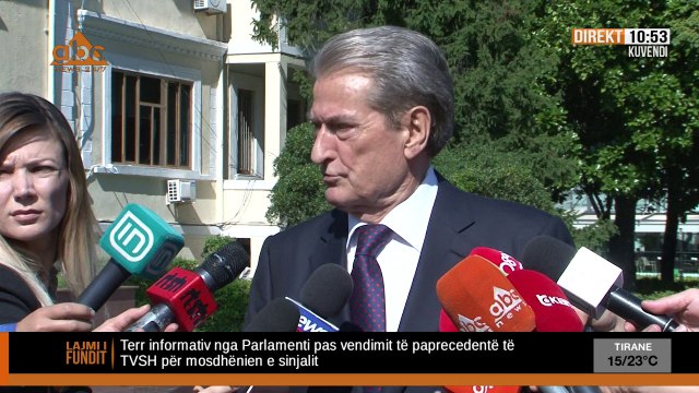 Terri informativ në parlament/ Berisha: Vepër e Edi Ramës, atentat ndaj fjalës së lirë
