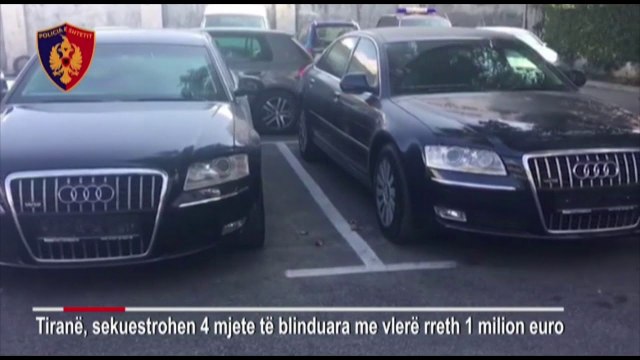 Bllokohen 4 makina te blinduara me vlere 1 milion €