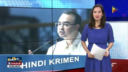 Download Video: DFA Sec. Cayetano: Hindi krimen na iligtas ang OFW