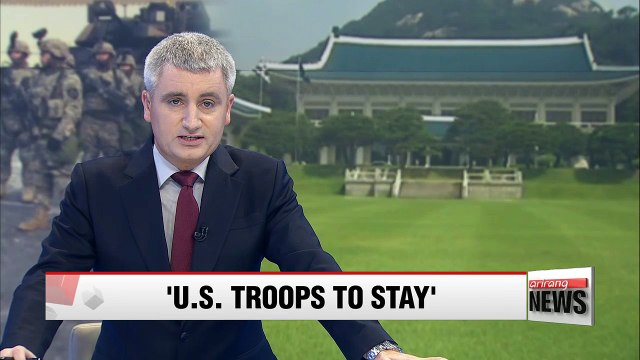 S. Korean Pres. Moon U.S. troops in S. Korea matter of alliance, not peace treaty