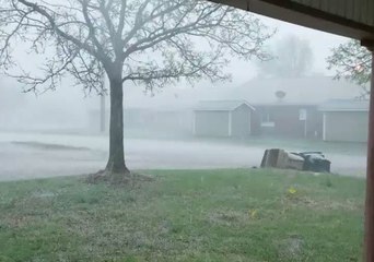 Intense Storm Hits Haviland, Kansas