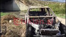 Gjendet e djegur nje makine BMW, dyshohet se u përdor ne atentatin e Vlores