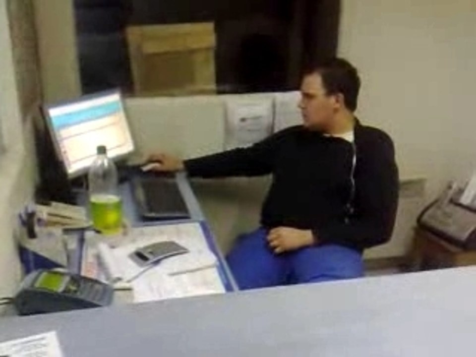 Rabouin en plein taf!!!