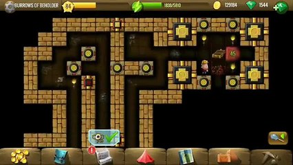 Burrows of beholder - Diggy's Adventure