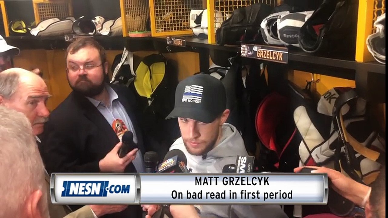 Matt Grzelcyk explains what happened on play that led to Lightning's
