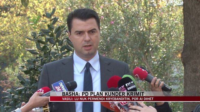 Basha: PD plan kundër krimit - News, Lajme - Vizion Plus