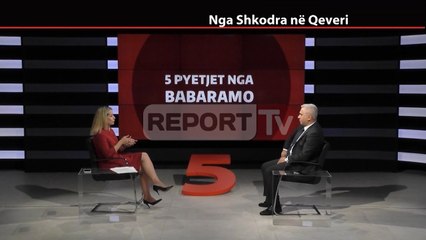 Report TV - Vetingu,Mesi te ‘5 pyetje’:Stafi shkurtim te strukturat mbështetëse