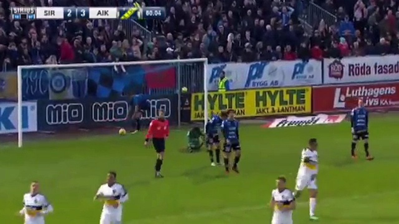 Sirius 2:3 AIK (Sweden. Allsvenskan. 2 May 2018)