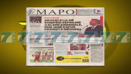 SHTYPI I DITES ME TITUJT E GAZETAVE E MARTE 3 TETOR 2017 - News, Lajme - Kanali 7