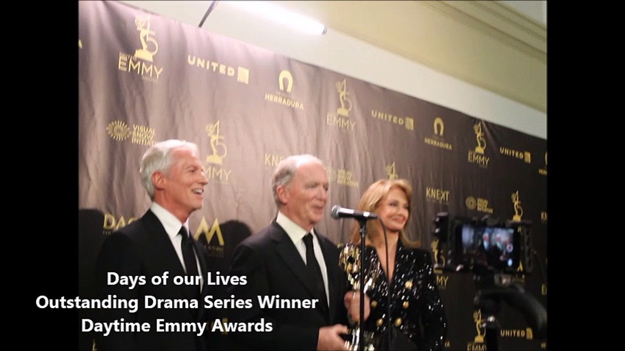 Days of our Lives Backstage at 2018 Daytime Emmy Awards
