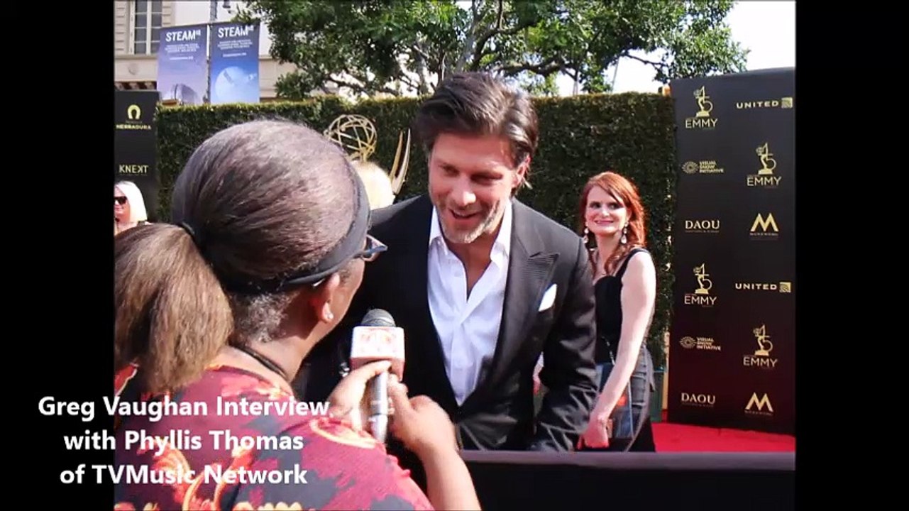Greg Vaughan of Days of our Lives at 2018 Daytime Emmy Awards