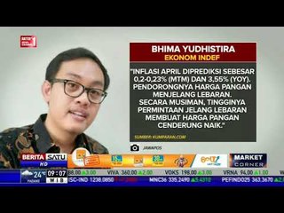 Komponen Bahan Makanan Jadi Penyebab Laju Inflasi