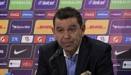 David Patiño en conferencia de prensa