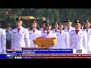 Video herunterladen: Sandi Jadi Inspektur Upacara Hardiknas 2018 di Monas