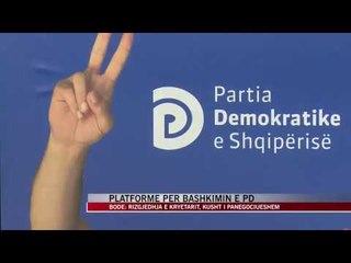 Bode: Rizgjedhja e kryetarit, kusht i panegociueshem - News, Lajme - Vizion Plus