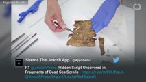 'Invisible Letters' Discovered On Dead Sea Scrolls