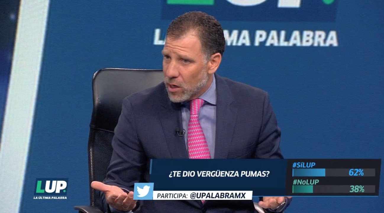 “No puedes jugar un partido de Liguilla contra América así”: Alberto García Aspe
