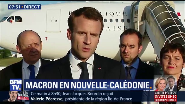 En Nouvelle-Calédonie, Emmanuel Macron salue une histoire commune avec des moments parfois douloureux