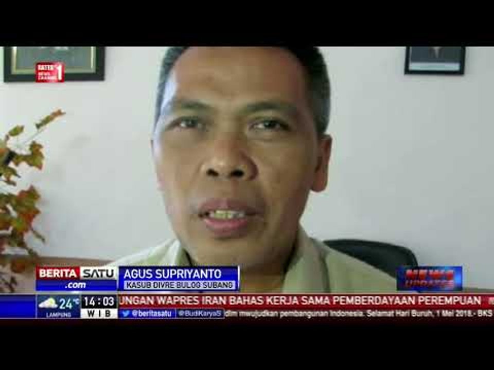 Jelang Ramadan, Bulog Subang Siapkan 4 Ribu Ton Beras