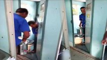 Train में Toilet के पानी से बनाई चाय, Watch Viral Video । वनइंडिया हिंदी