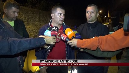 Shkodër, kapet i riu me 118 doza kokaine - News, Lajme - Vizion Plus