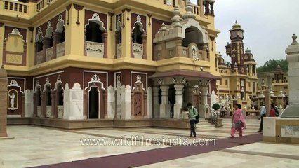 Peaceful Lakshmi Naraya or Birla temple in Temple