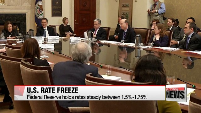U.S. Federal Reserve holds interest rates steady
