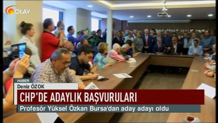 CHP'de adaylık başvuruları