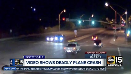 Video shows deadly plane crash in Scottsdale