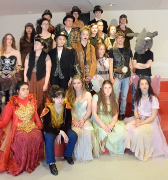 Le Songe d'une nuit d'été par l'atelier théâtre du lycée Leclerc à Saverne