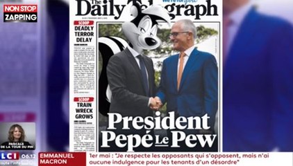 Emmanuel Macron : Après sa bourde, la presse australienne se déchaîne (vidéo)