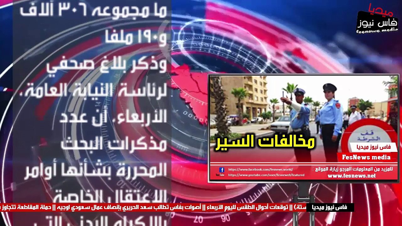 تطبيق مسطرة الإكراه البدني في مخالفات السير… إعادة معالجة أزيد من 306 آلاف ملف