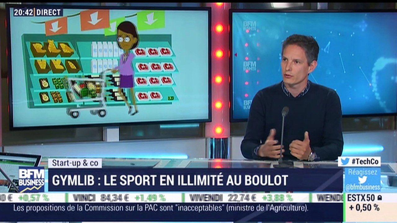 Start-up & Co: Gymlib, le sport en illimité au...