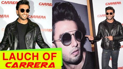 Ranveer Singh at Launch of Carrera India In Mumbai #CarreraWithRanveer #DriveYourStory