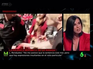 Beatriz De Vicente sobre la sentencia de La Manada