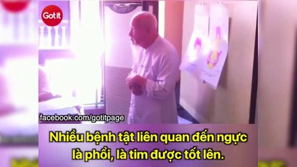 Sáng xoa mặt, tối xoa chân, bí quyết sống khỏe và ngủ ngon của lương y Trần Dũng Thắng