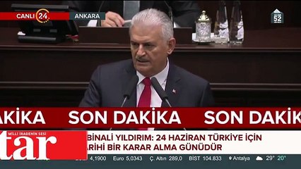 Başbakan Yıldırım: Bizim çatımız millettir, bu çatı çökmez