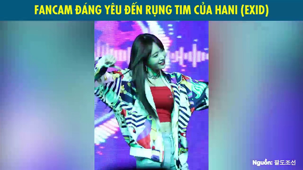 Vừa nhuộm tóc đen trở lại, Hani liền có fancam đáng yêu gây sốt khiên Leggo muốn rụng tim