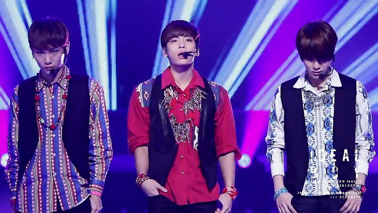 20121011 ABU Radio Song Festival - STRANGER (JONGHYUN)